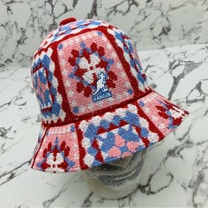 Men's Kangol Arts & Crafts Red | Sky Blue | White | Pink Casual Bucket Hats NWT